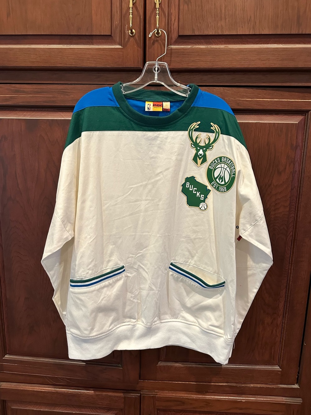 NWT Bucks pullover by Pupil sz XL